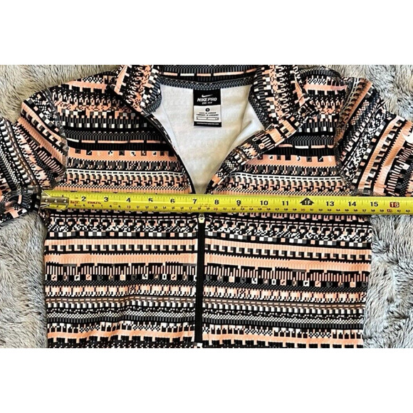 Nike Pro Womens Dri-Fit 1/2 Zip Jacket Size S Activewear Performance Sport‎ Yoga - Picture 9 of 11